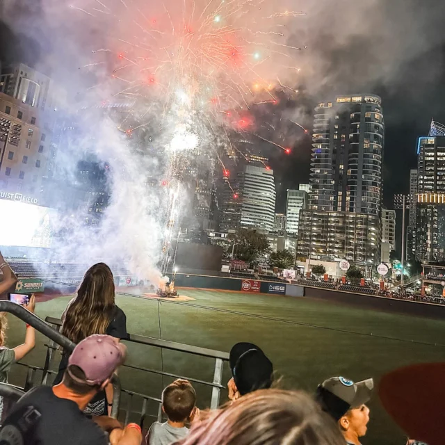 Our Eagle ‘Knight’ out is always a BLAST! 🎆 Bringing all of our Eagle families together is always the best time. Baseball, fireworks, and yummy food is just icing on the cake! 🎂